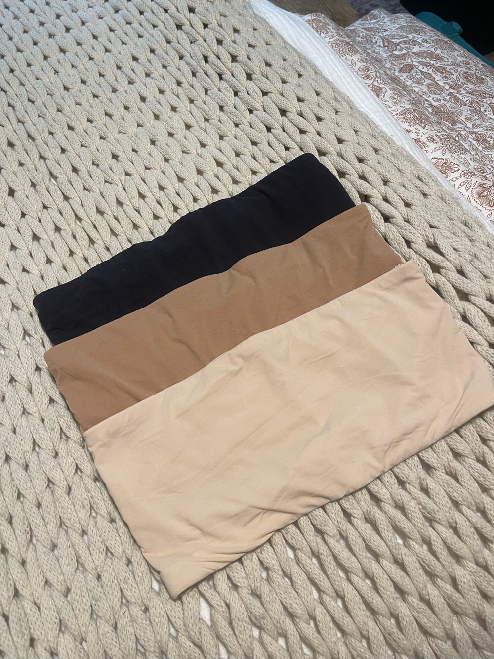 SKIMS Bandeau 3-pack